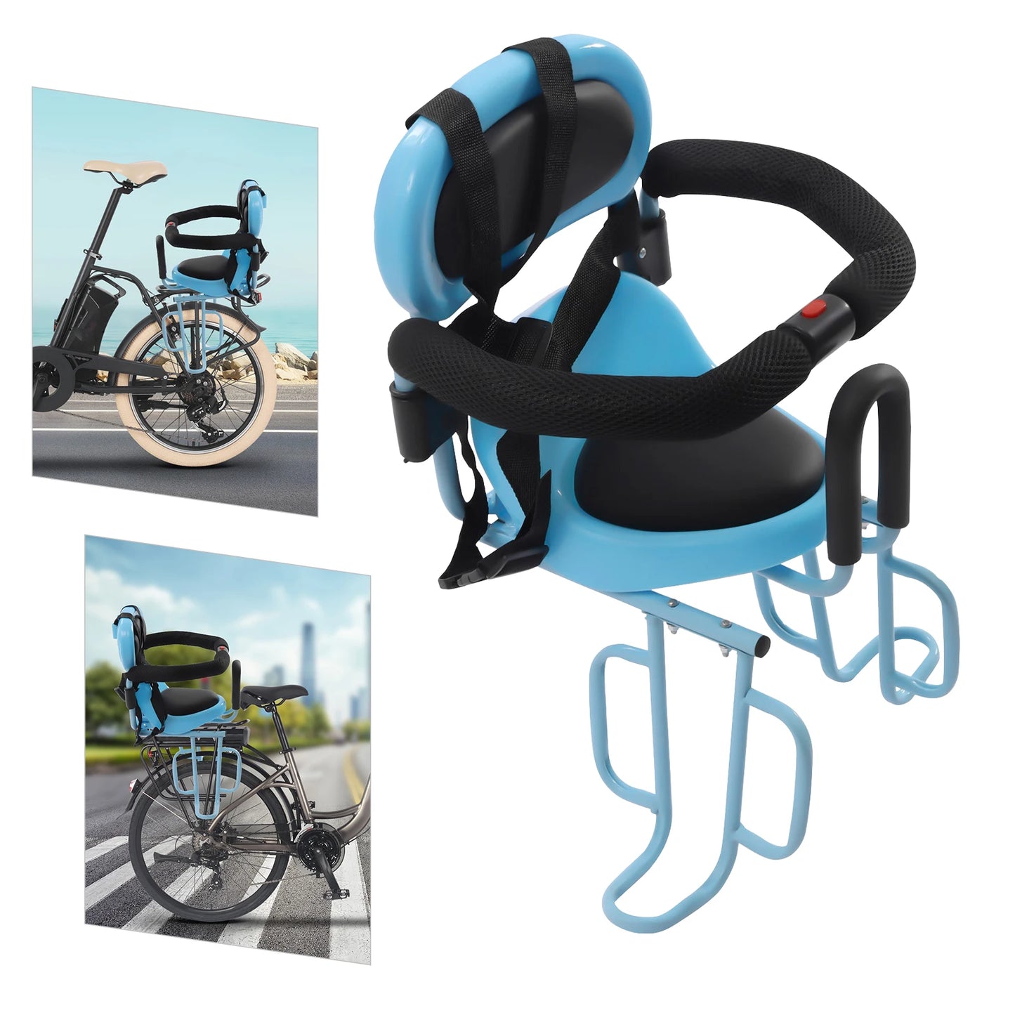 Devine In Out Rear Mounted Child Bike Seat Backrest
