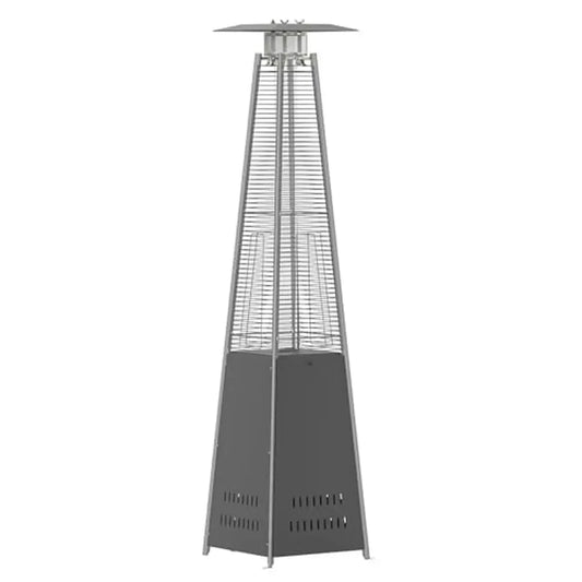 XMSJ Portable Gas Patio Heater 42000 BTU Stainless Steel