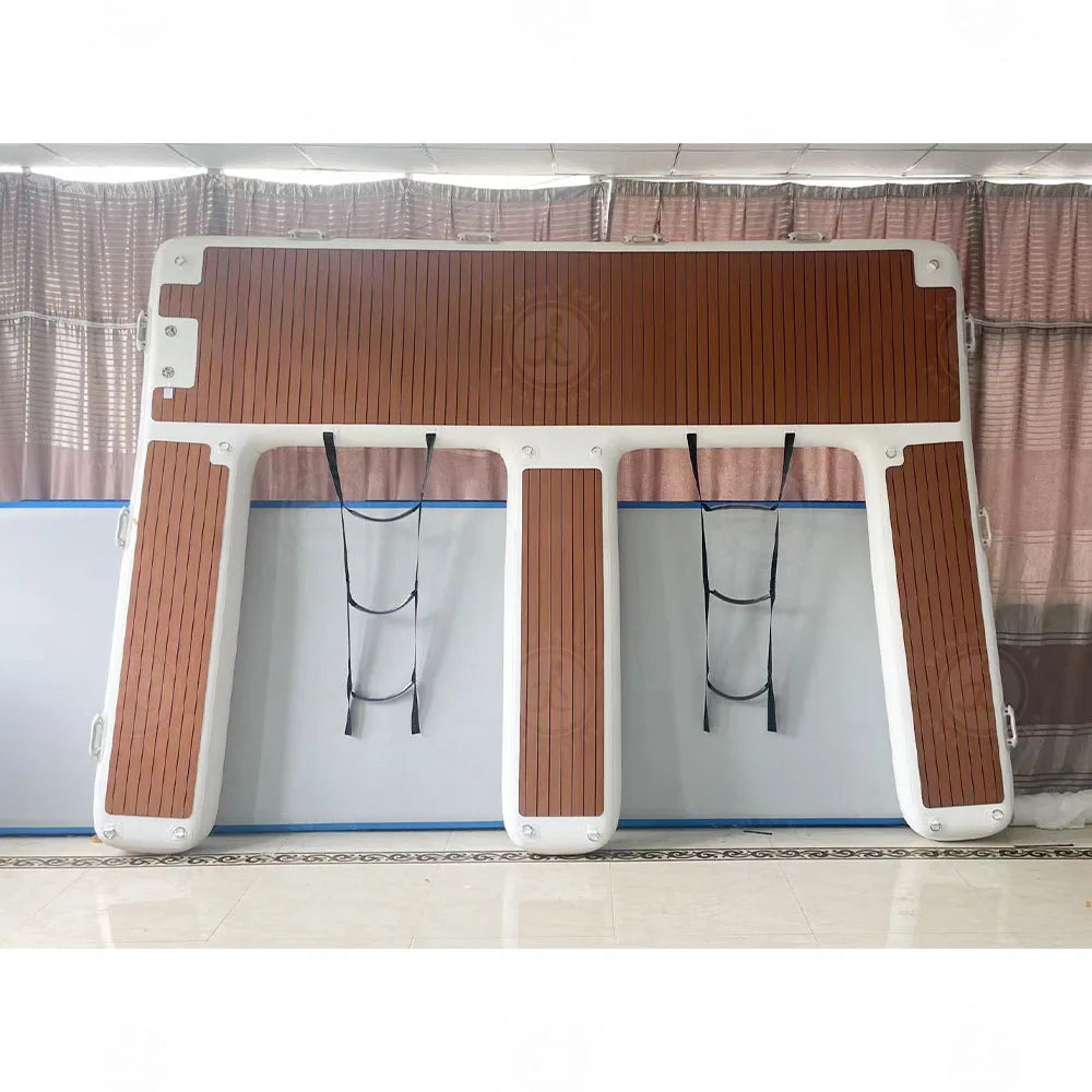 Ejia EVA Non Slip Inflatable Dock Platform Water Fun