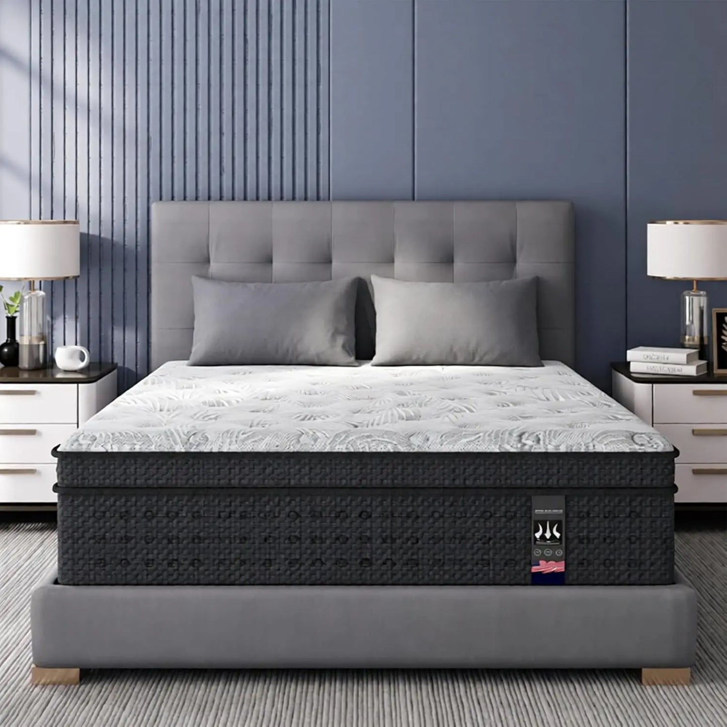 Gel Memory Foam Hybrid Mattress With Pocket Springs