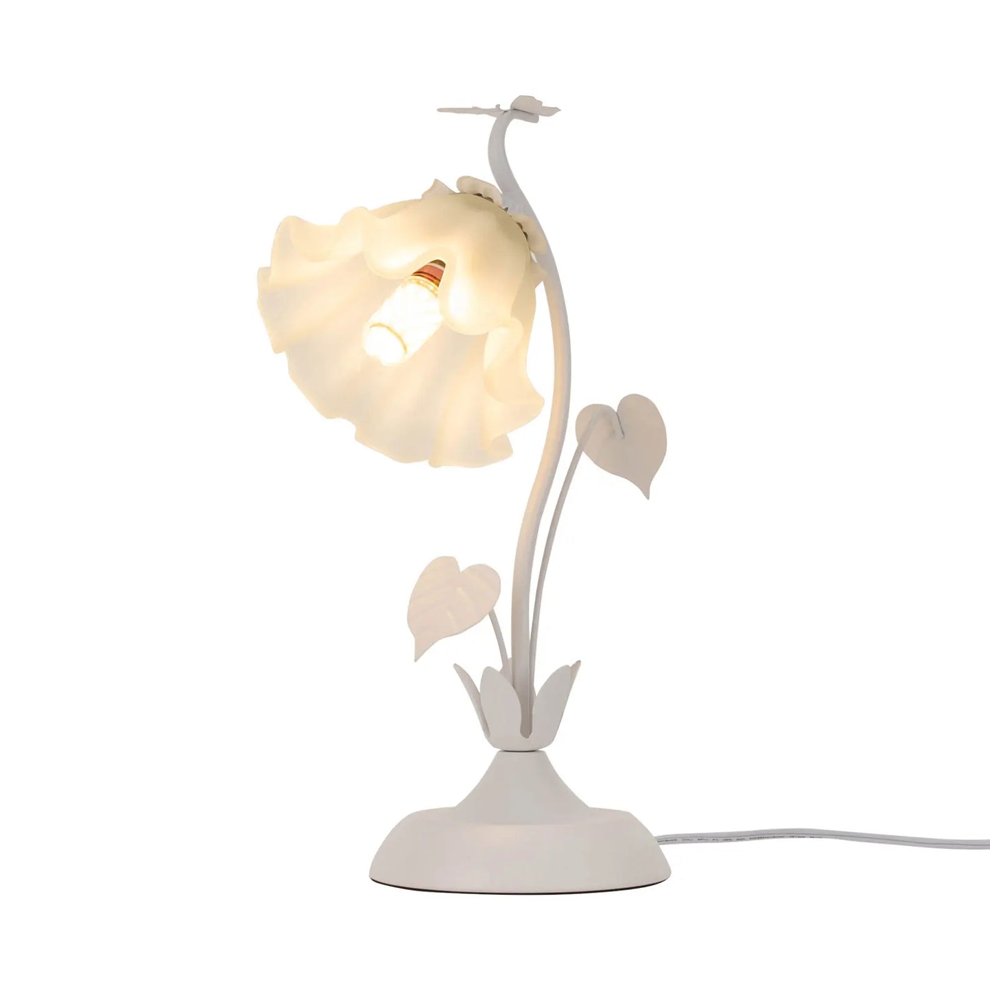 40W Retro Flower Desk Lamp E26 LED Illumination Light