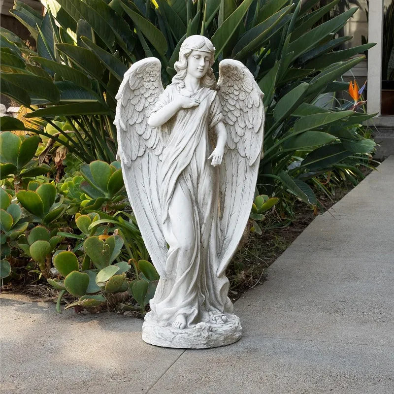 Alpine Corporation Angel Statue Garden Decor Yard Art