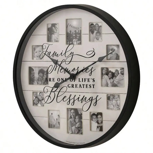 Hign-concerned Sentiment Frame Wall Clock Farmhouse Decor