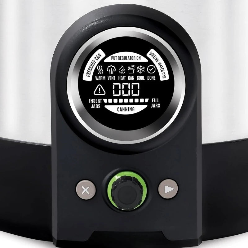 Precise Digital Pressure Canner for Safe Home Canning