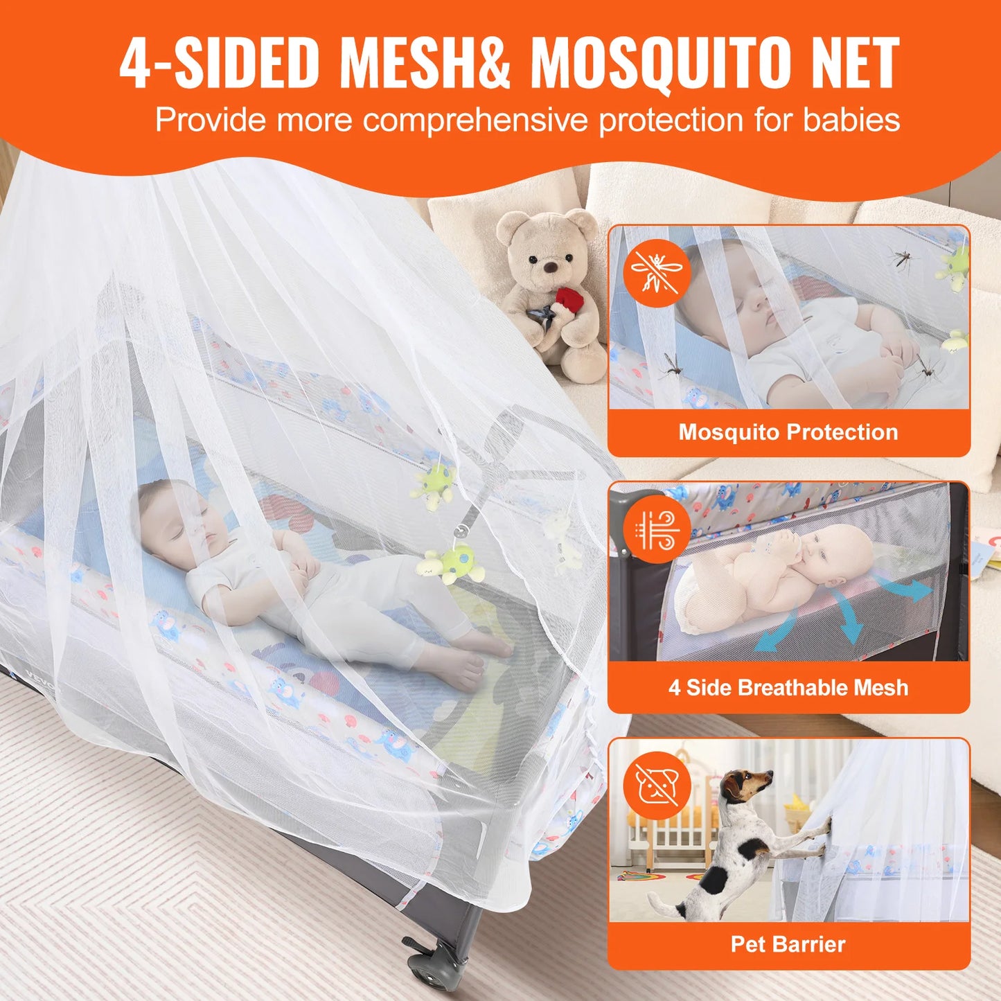 Devine In Out SucceBuy Bedside Baby Bassinet Sleeper