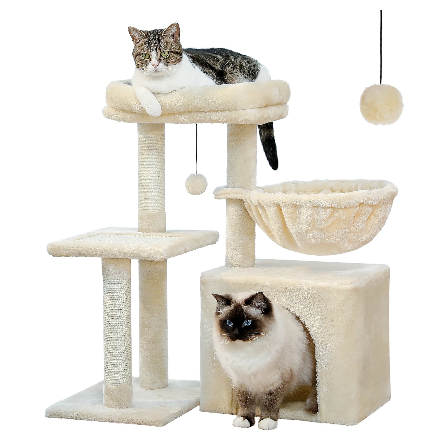PAWZ Road Cat Tower For Indoor Cats Scratching Posts