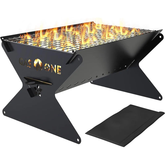 NBVCX Heavy Duty Foldable Charcoal Grill For Outdoor Camping