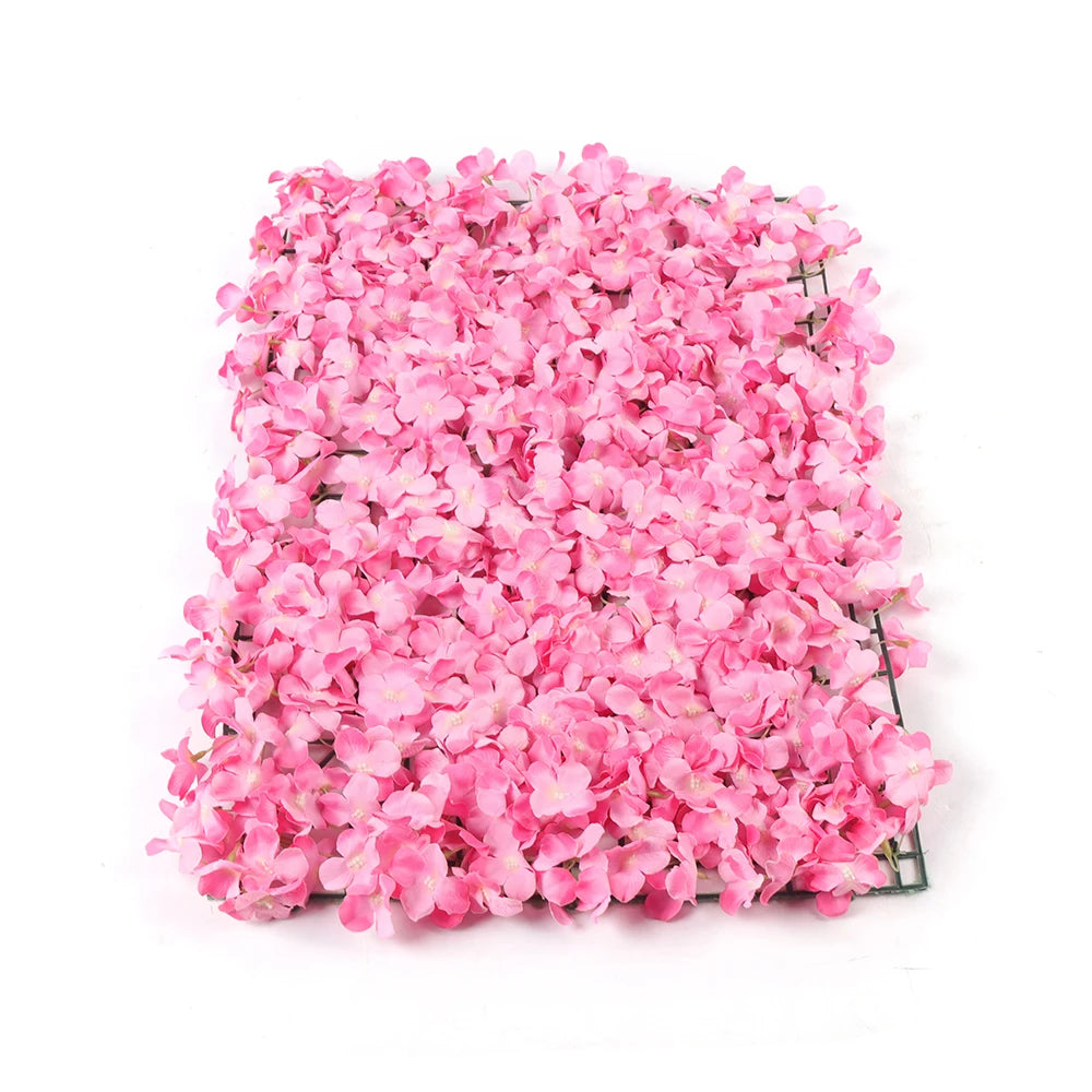 Silk Rose Flower Wall Panels Ten Pack Party Decoration
