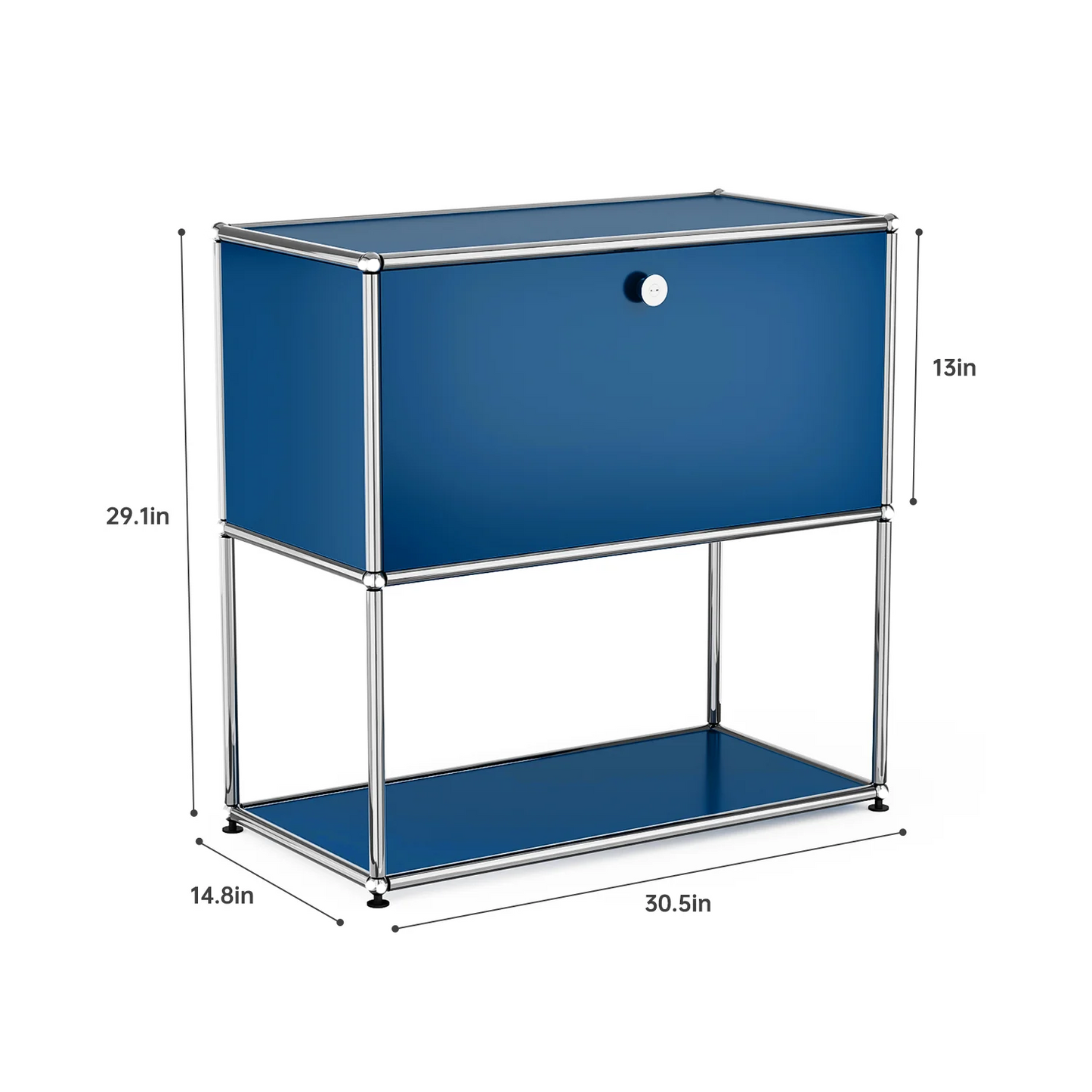 Stainless Steel Storage Cabinet For Living Room And Office
