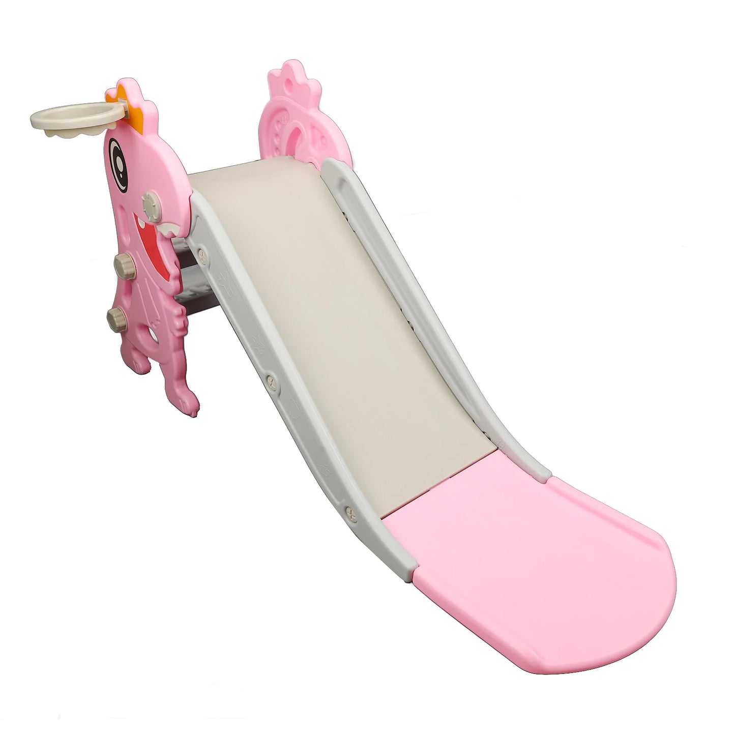 Devine In And Out Kids Dinosaur Slide With Climber Playset