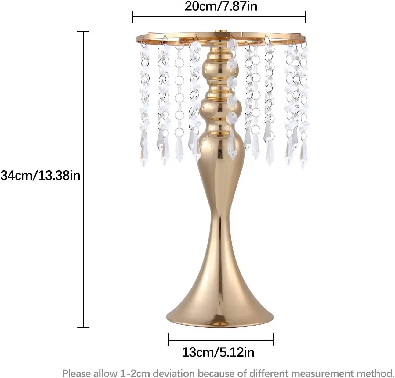 Centerpiece Vase for Wedding Tables and Home Decor
