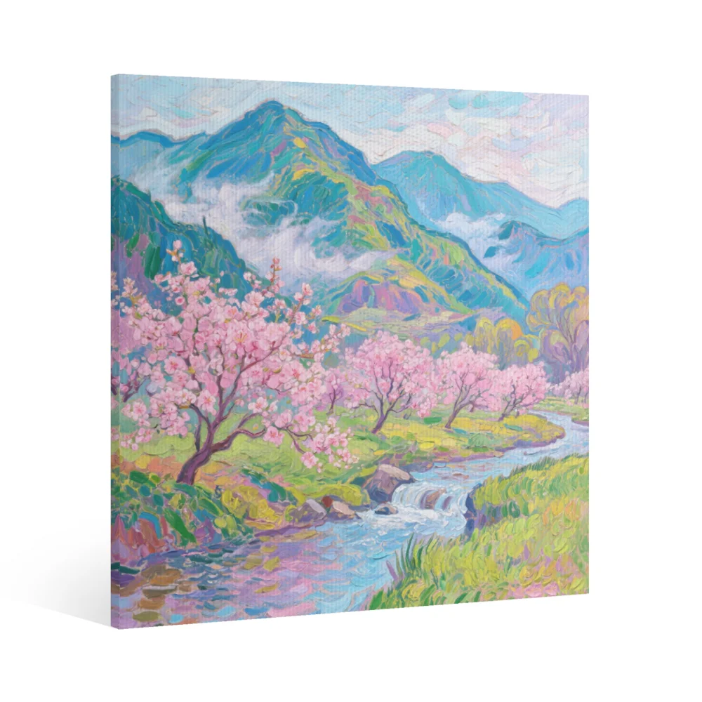 Four Seasons Landscape Canvas Wall Art Print Home Decoration
