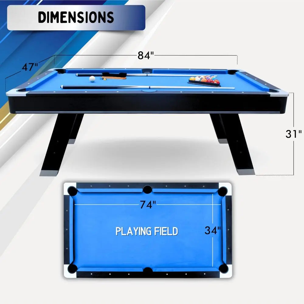 YTYIN MultiGame Table Billiards And Ping Pong Set Pro