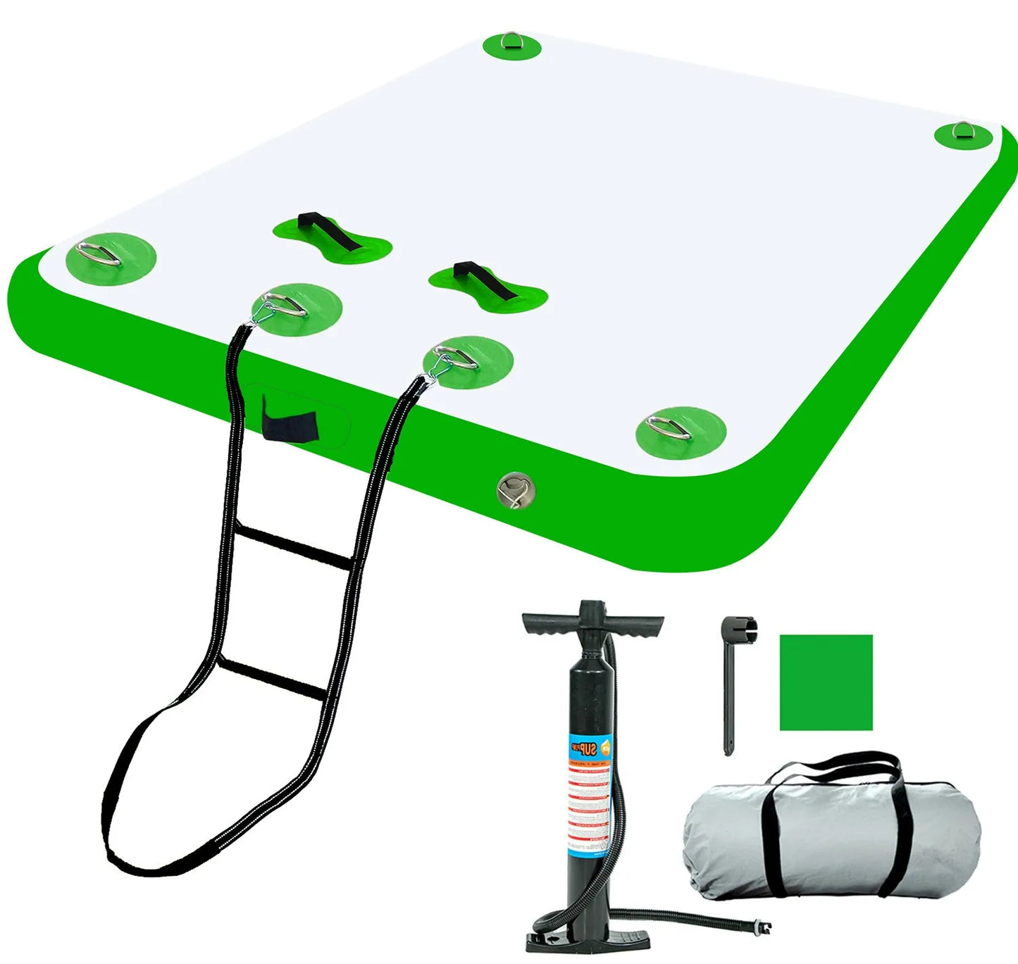Chimei Toy Inflatable Floating Dock Air Deck Platform