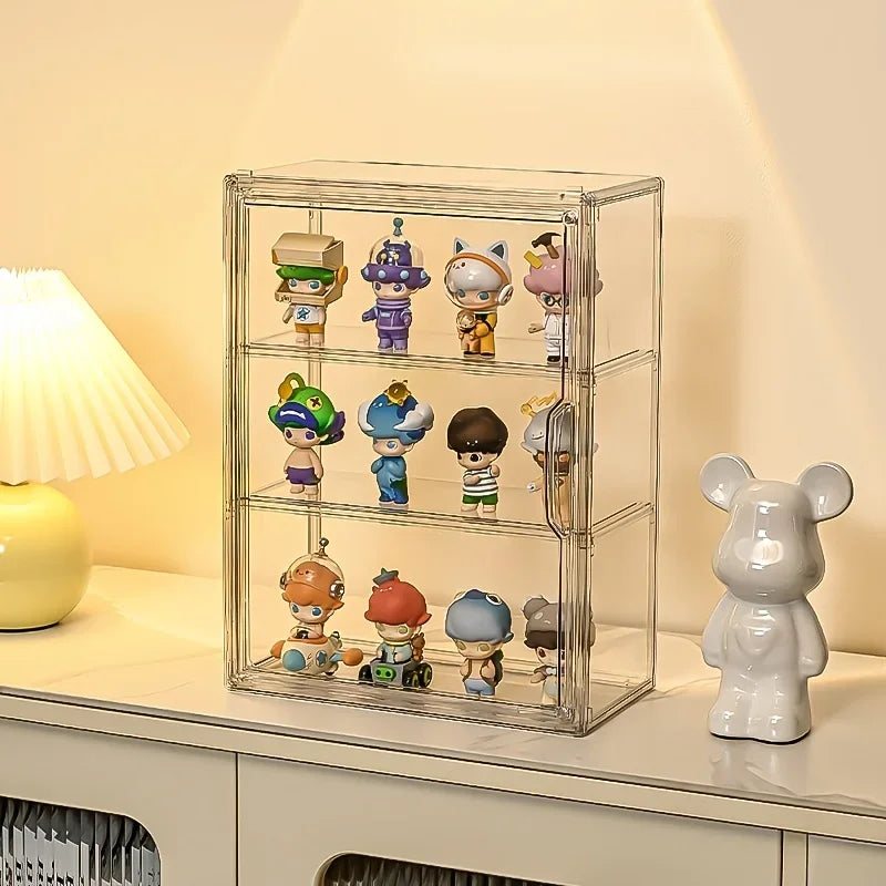 KYJG Luxury Acrylic Multi Layer Display Cabinet Action Figures