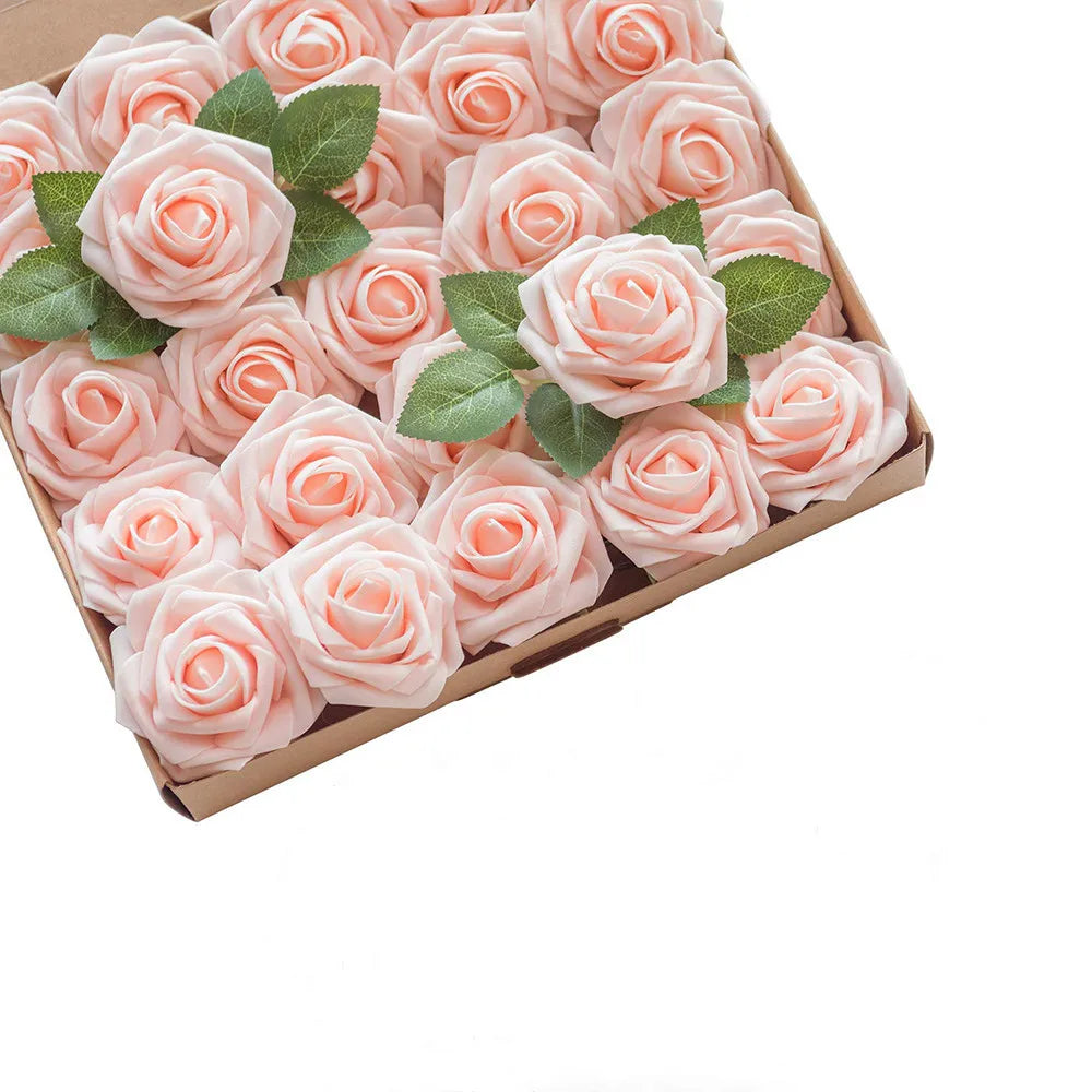 Artificial Foam Rose Flowers for Weddings Bouquets and Centerpieces