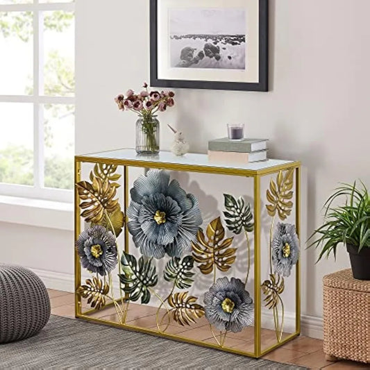 Hign-concerned Console Table Vintage Art Sofa Table