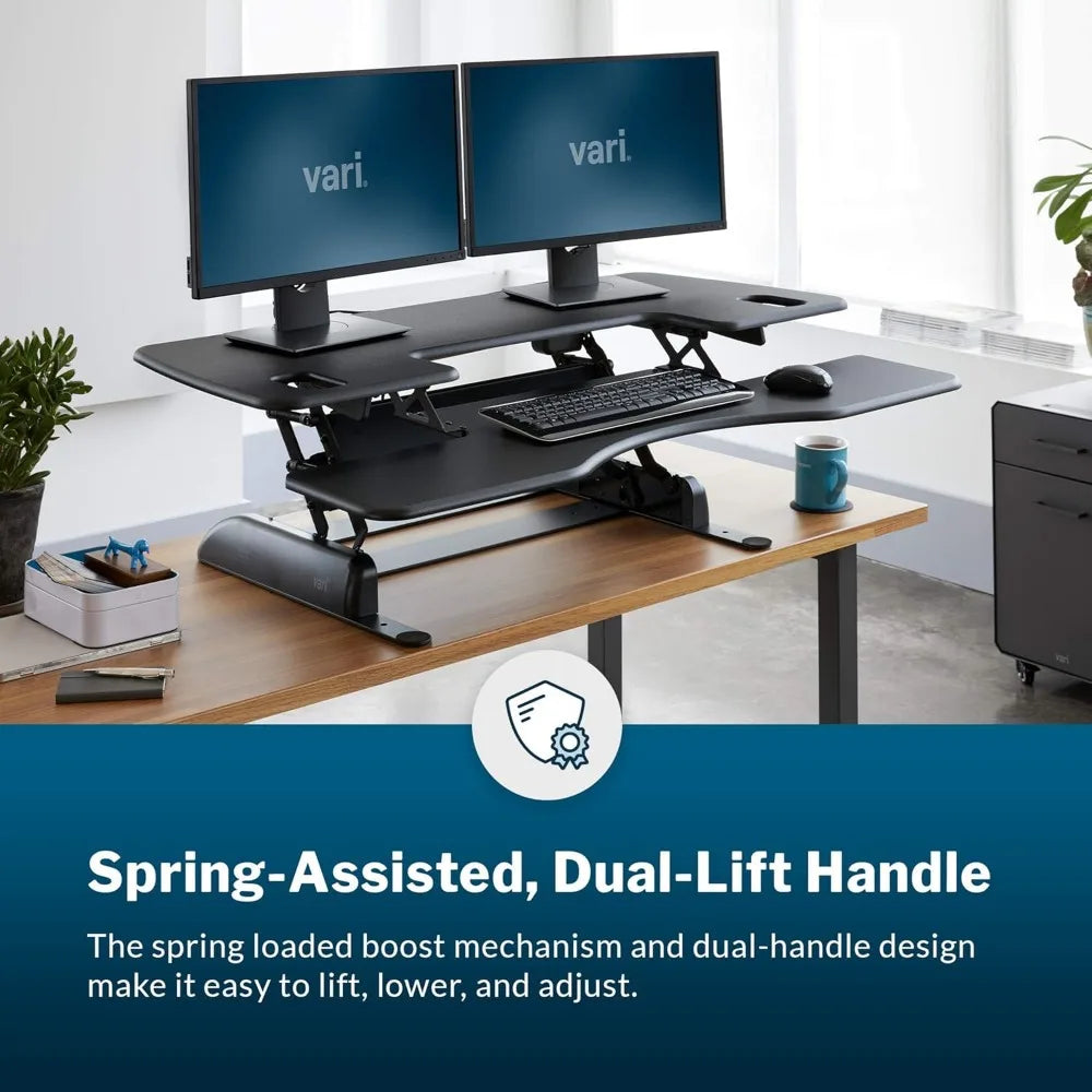 Vari VariDesk Pro Plus 48 Adjustable Sit Stand Desk Converter for Home Office
