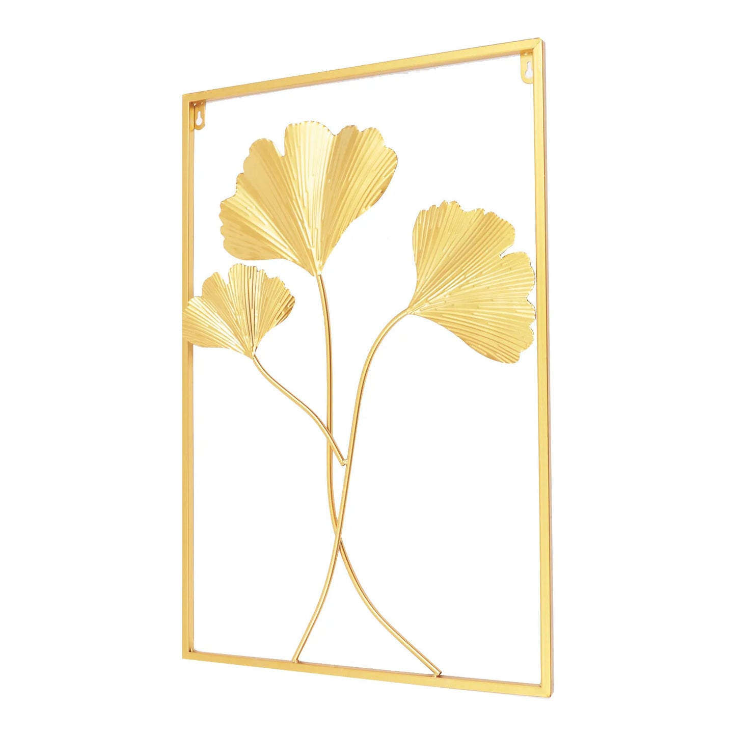 Iron Leaf Wall Decor Set For Entryways And Bedrooms