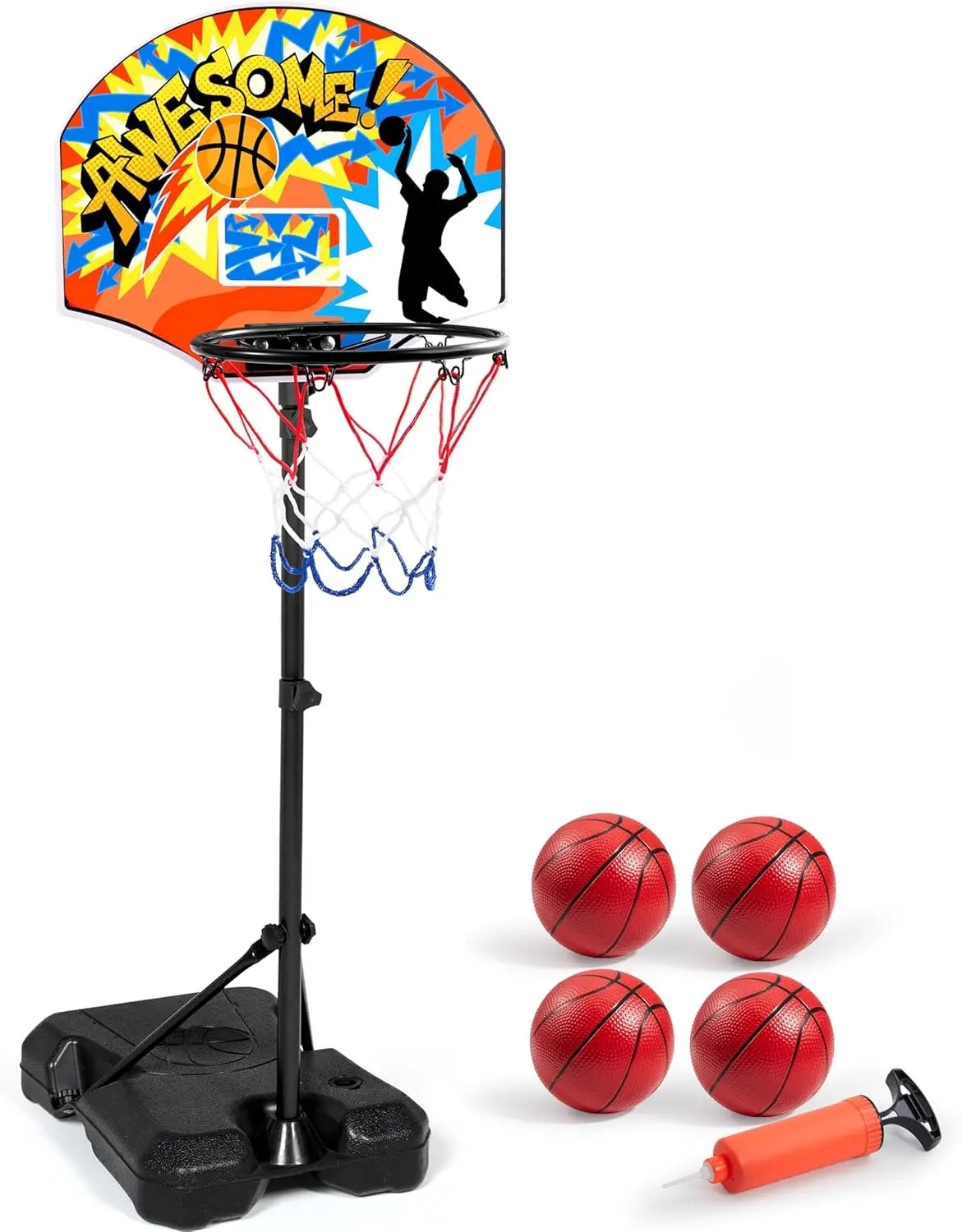 Joyfy LED Scoring Arcade Basketball Game Deluxe Stand