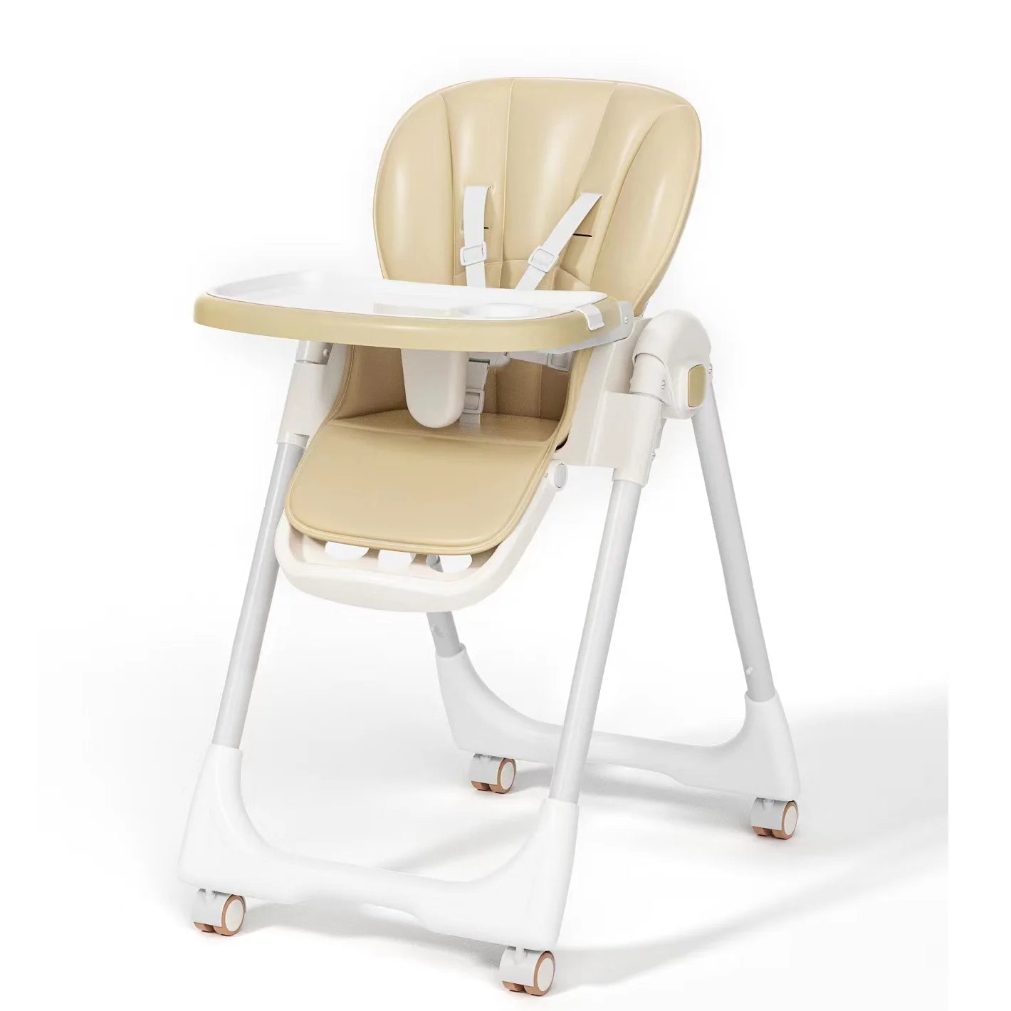 Sejoy Baby High Chair Foldable With Adjustable Tray