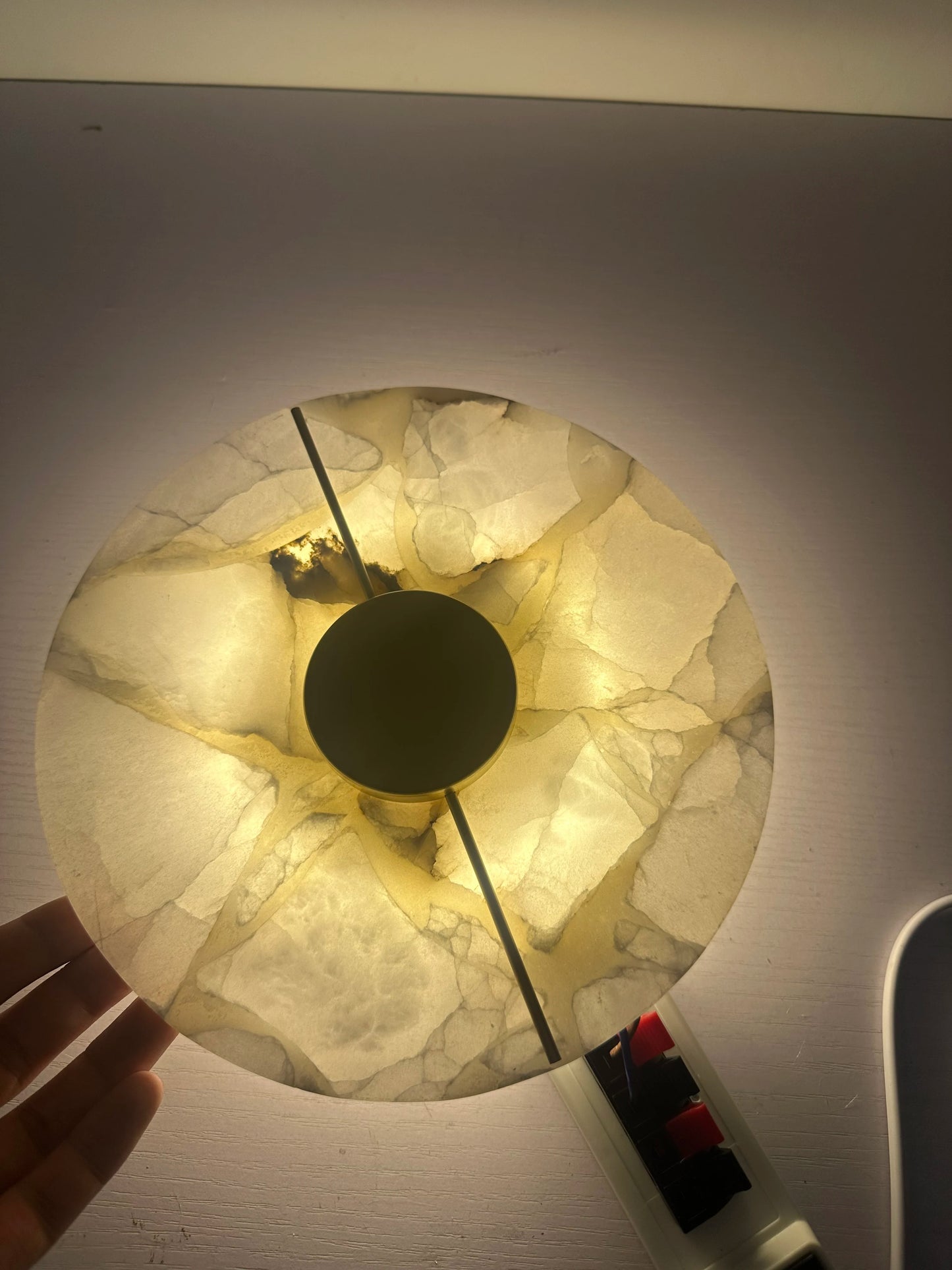 LUMA Modern Luxury Marble Wall Light Sconce