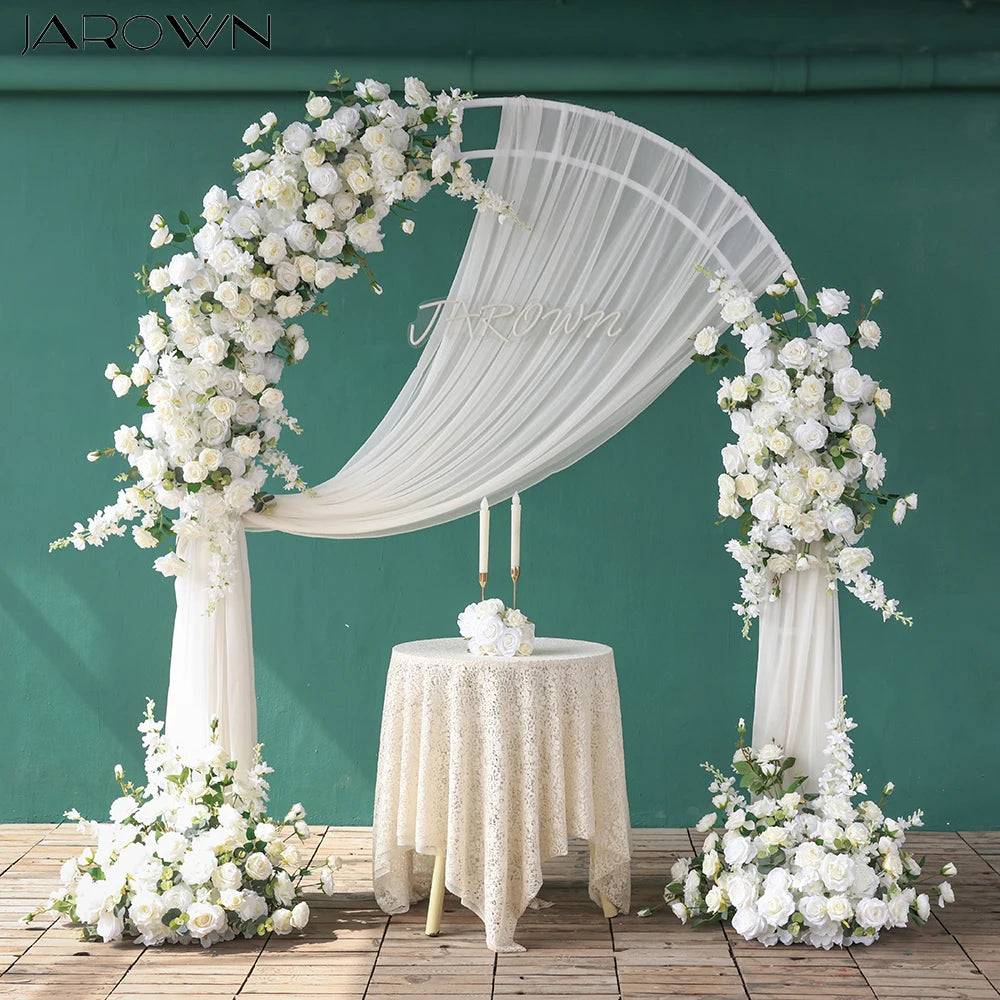 Rose Eucalyptus Artificial Flower Arrangement for Baby Shower Backdrops
