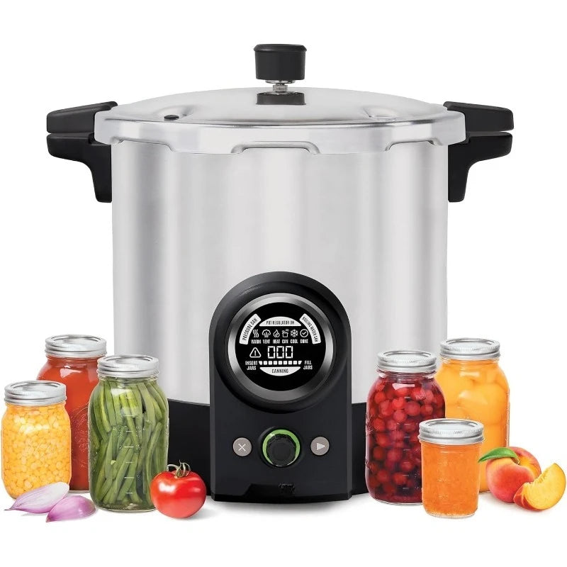 Precise Digital Pressure Canner for Safe Home Canning