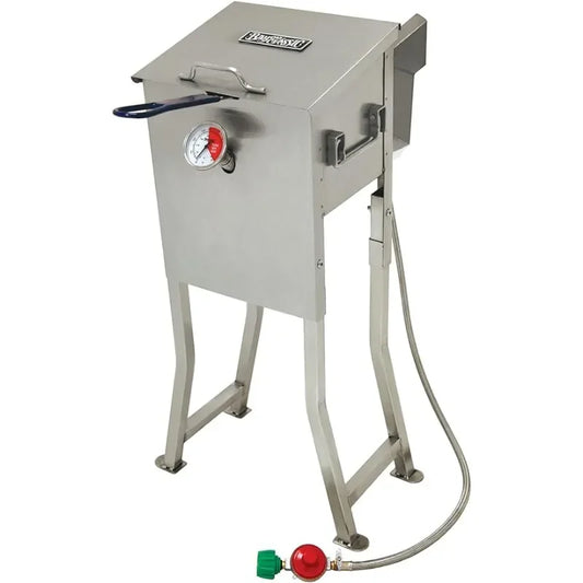 Bayou Classic Stainless Fryer Freestanding Or Table Top