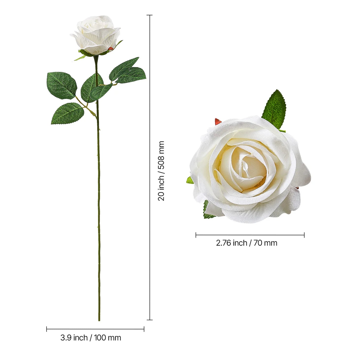 Artificial Flowers Set 60 120 500 For WeddingDecor DIY
