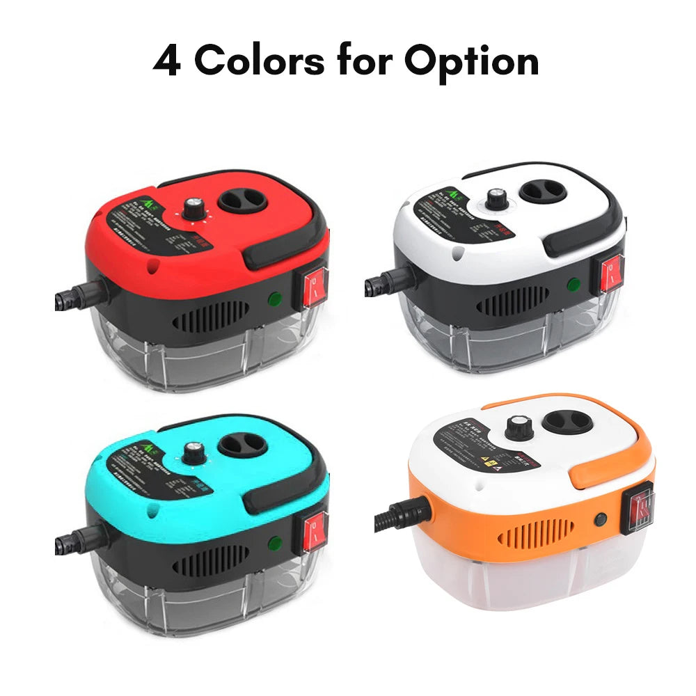 Romellar 1500W Portable Handheld Steam Cleaner With Brush Heads