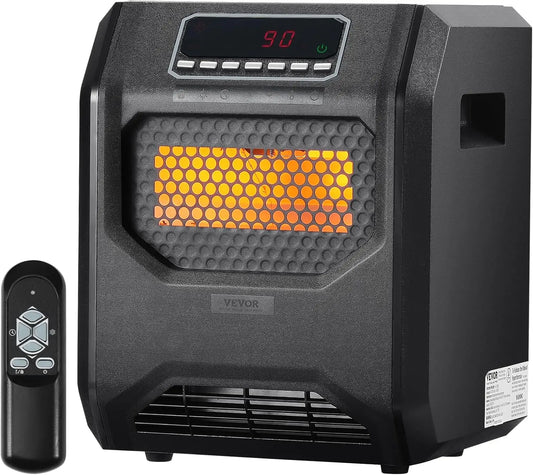 XMSJ Infrared 1500W Space Heater with Remote Control