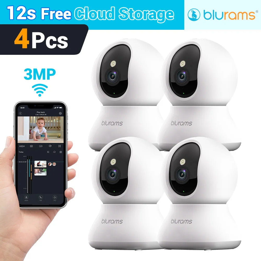 Blurams 2K Baby Monitor Camera With Motion Detection