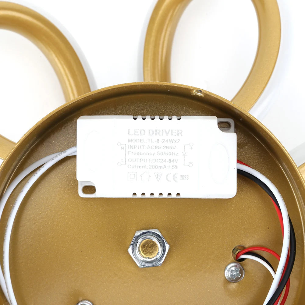 ALLOET Nordic Luxury Chandelier LED Pendant Light Mounted