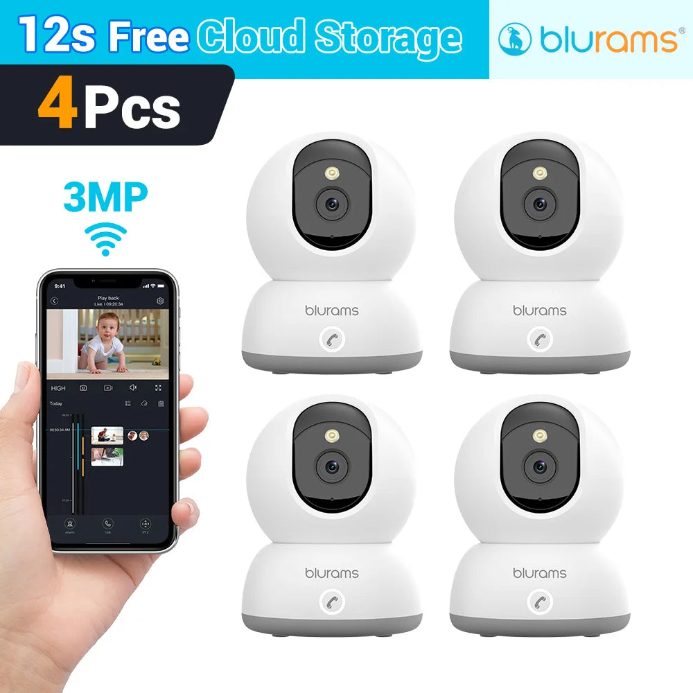 Blurams 2K Baby Monitor Camera With Motion Detection