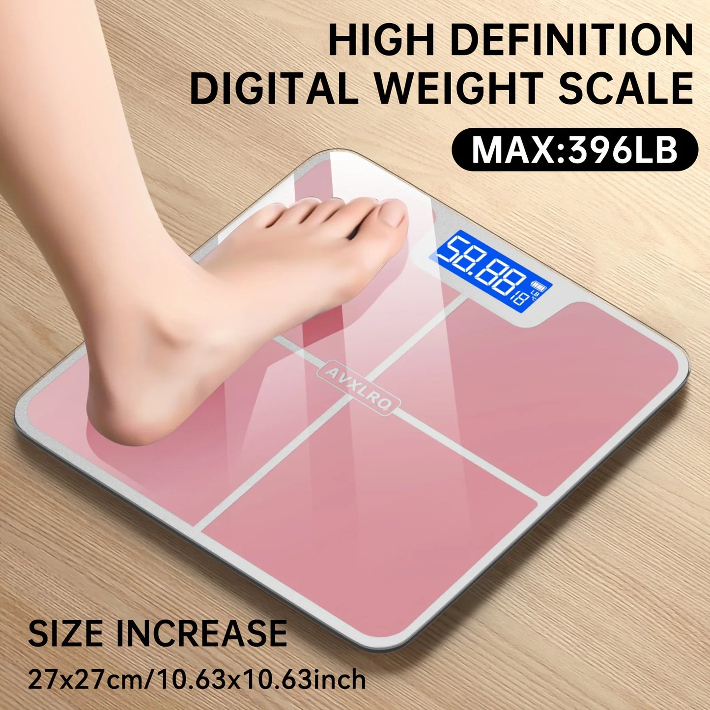 Aehome Digital Bathroom Scale 396 Lb High Precision Weight