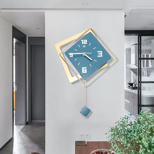 Hign-concerned Silent Digital Wall Clock Minimalist Design