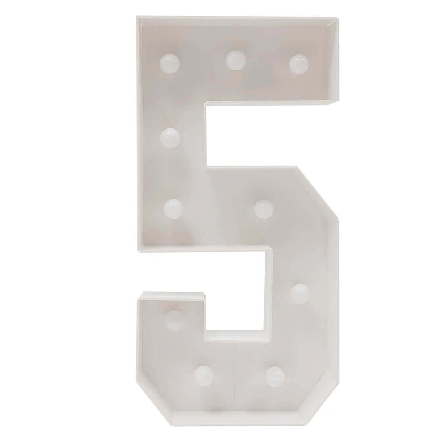 Guangdong LED Light Up Numbers 50 Birthday Decor Set