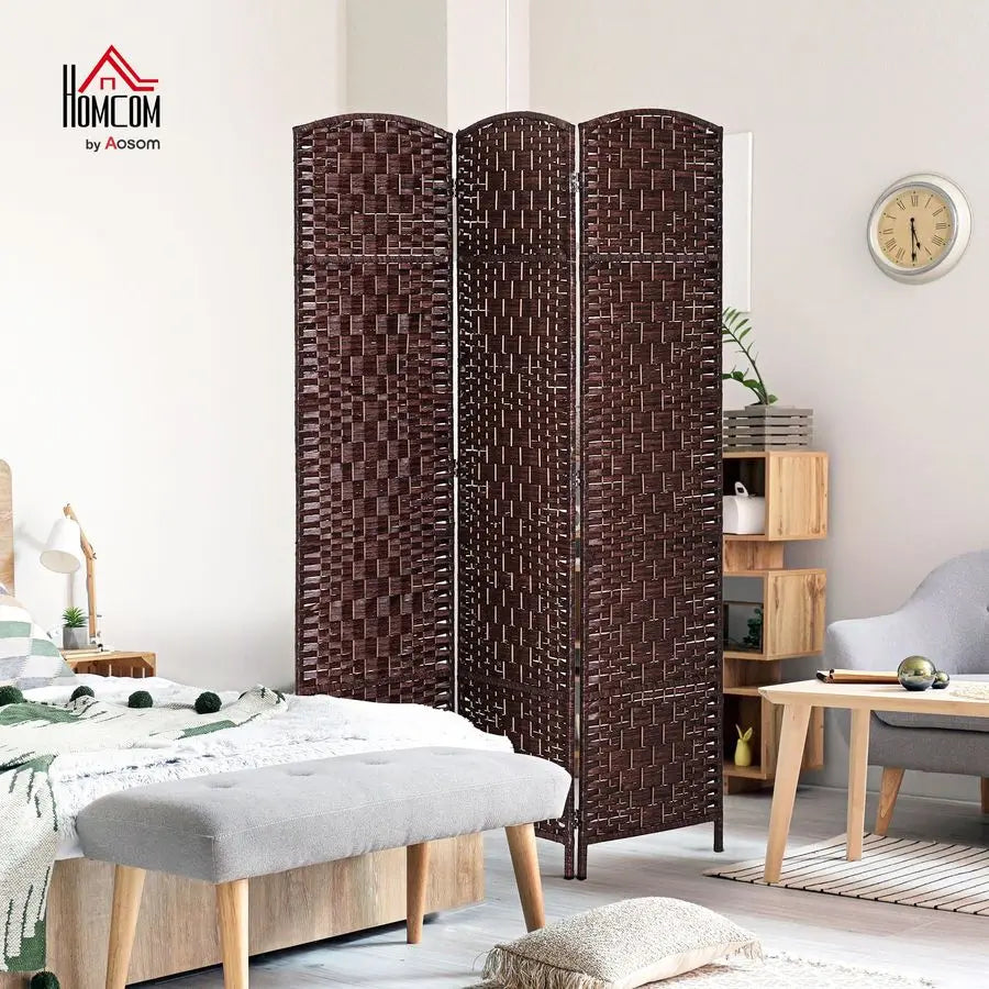 Three Panel Folding Privacy Screen Room Divider Home Office