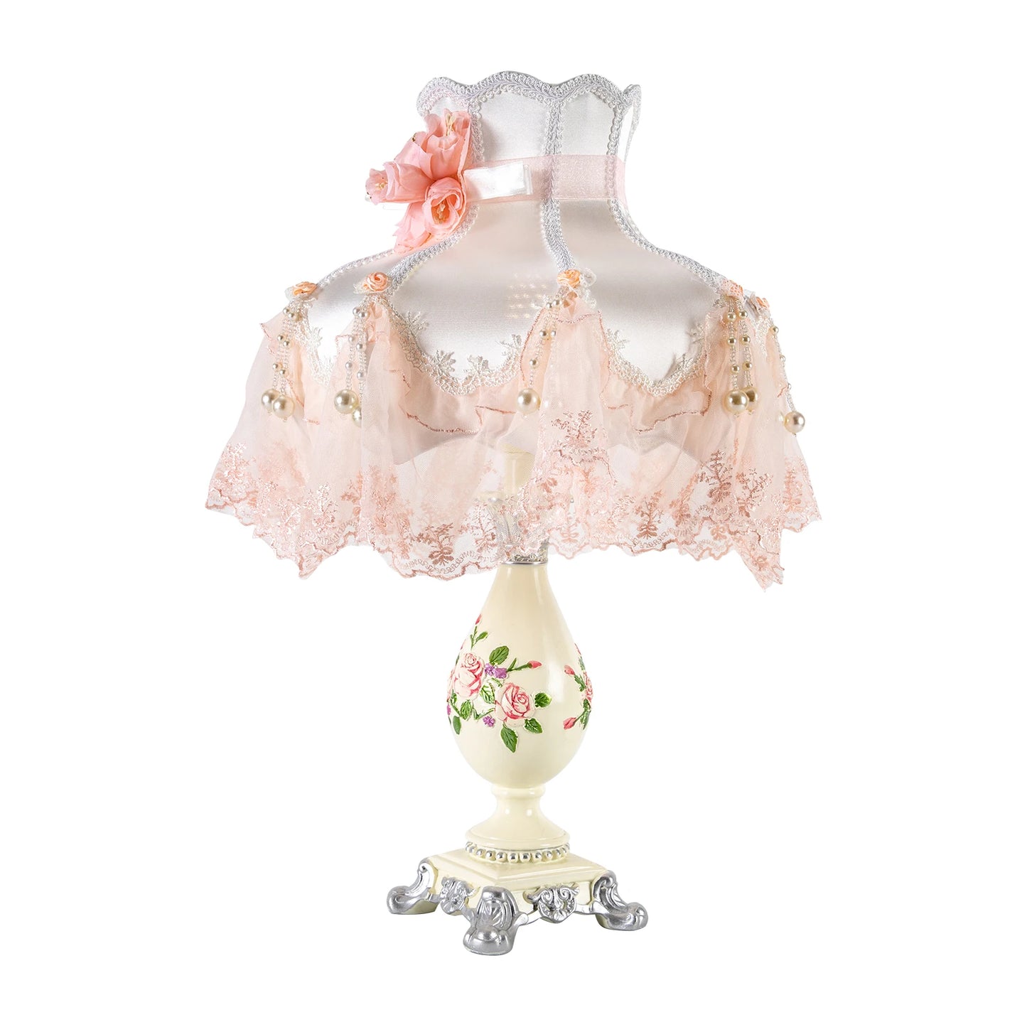 Princess Style LED Table Lamp Bedroom Romantic Home Decor