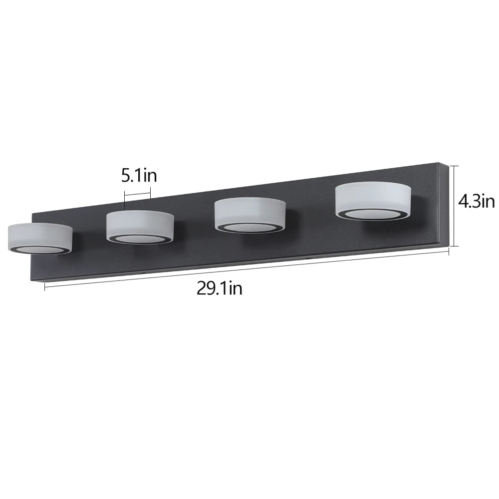 ARLGSITE LED Wall Light With Acrylic Lampshade Energy Saving