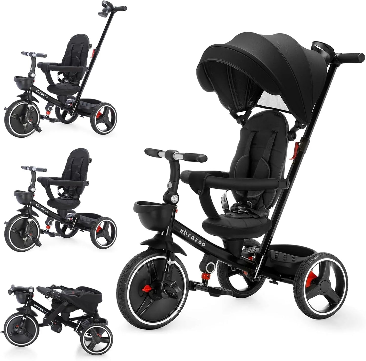 Devine In Out Ubravoo Baby Five In One Tricycle Stroller