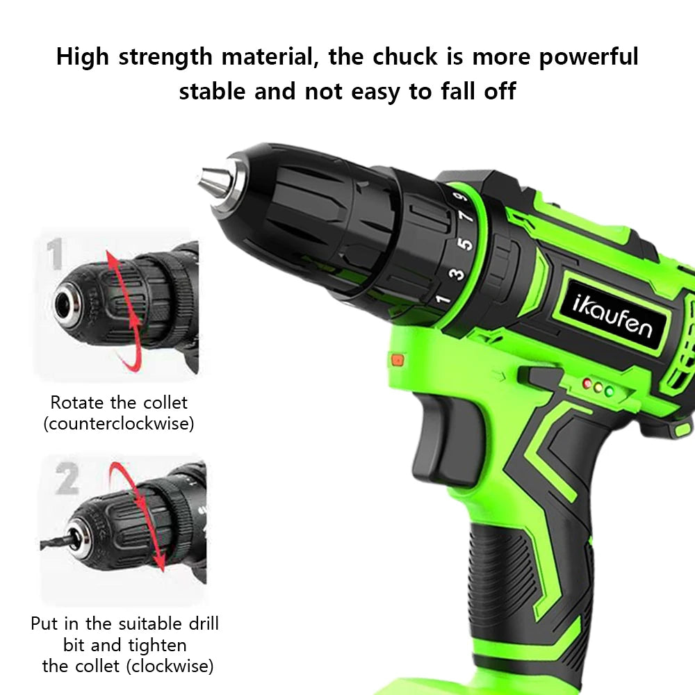 21V Cordless Lithium Battery Drill by NoEnName
