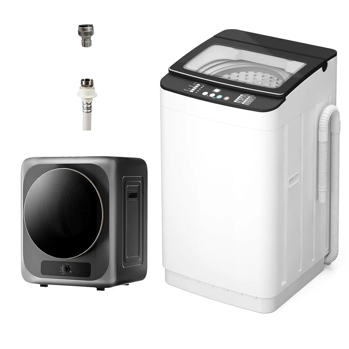 Portable Fully Automatic Washing Machine And Dryer Set