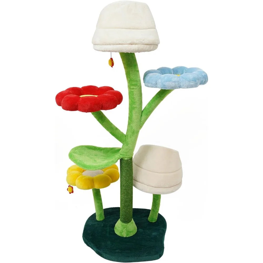 Premium Cat Tree For Indoor Cats Scratching Post Stand
