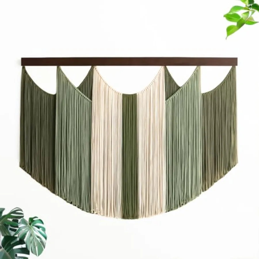 Macrame Wall Hanging Yarn Tapestry Boho Home Decor