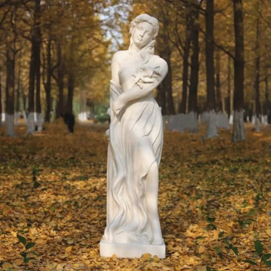 SHXI Outdoor Garden Nymph Statue Goddess Of Spring