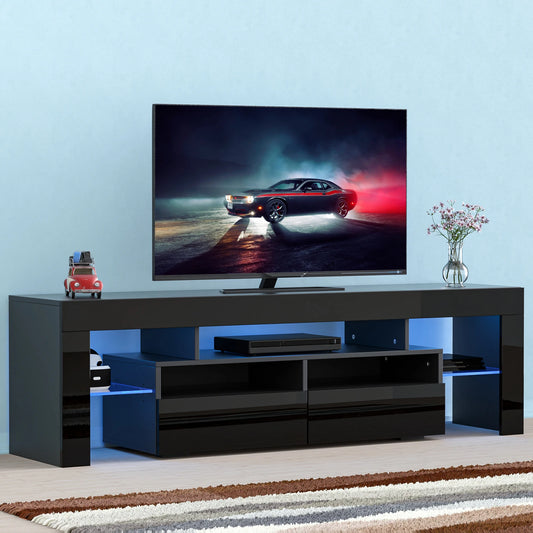 QiaoShiRen Modern TV Stand with Storage Drawers