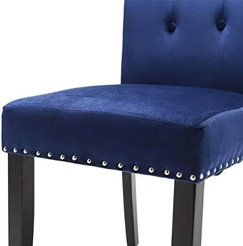 2PCS European Retro Velvet Accent Chair and Makeup Stool for Bedroom
