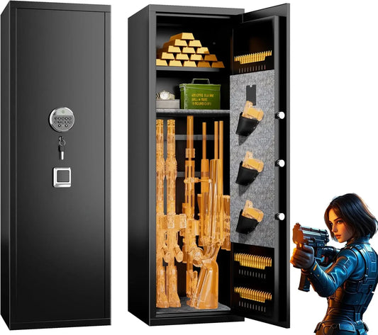 Hign-concerned Fingerprint Gun Safe for Rifles and Pistols